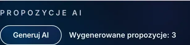 Przygotowanie opisu posta z pomocą AI w Spreenity